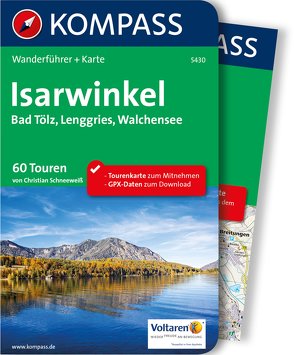 Kompass Wanderführer Isarwinkel