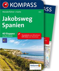 Kompass Wanderführer Jakobsweg Spanien