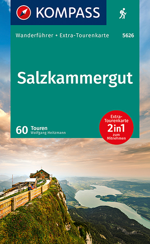 KOMPASS Wanderführer Salzkammergut, 60 Touren von Heitzmann,  Wolfgang