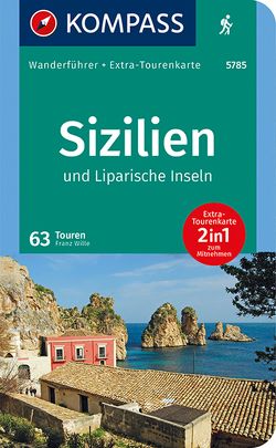 KOMPASS Wanderführer Sizilien und Liparische Inseln, 60 Touren