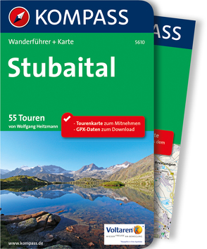 Kompass Wanderführer Stubaital