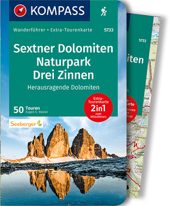 KOMPASS Wanderführer Sextner Dolomiten, Naturpark Drei Zinnen, 50 Touren von Hüsler,  Eugen E.