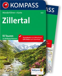 Kompass Wanderführer Zillertal