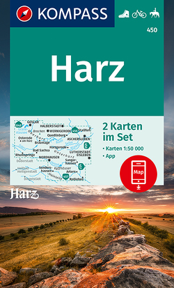 KOMPASS Wanderkarte Harz von KOMPASS-Karten GmbH