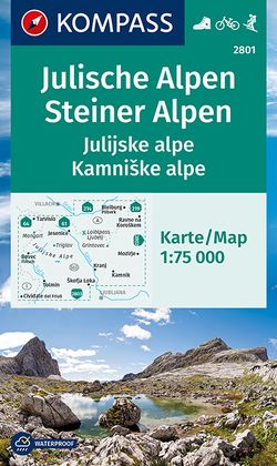 KOMPASS Wanderkarte Julische Alpen/Julijske alpe, Steiner Alpen/Kamniske alpe von KOMPASS-Karten GmbH