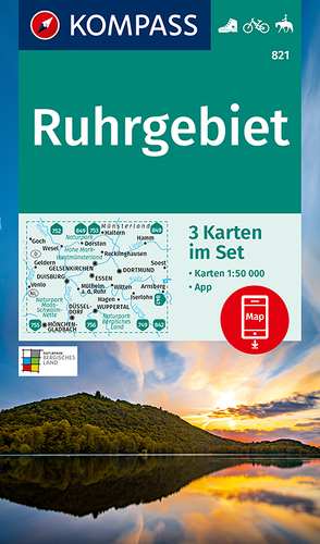 KOMPASS Wanderkarte Ruhrgebiet von KOMPASS-Karten GmbH