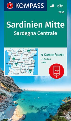 KOMPASS Wanderkarte Sardinien Mitte, Sardegna Centrale von KOMPASS-Karten GmbH