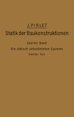 Kompendium der Statik der Baukonstruktionen von Pirlet,  J.