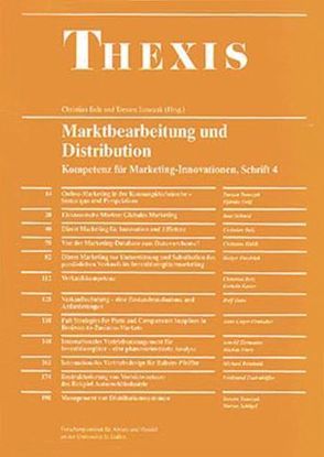 Kompetenz für Marketing-Innovationen / Marktbearbeitung und Distribution von Belz,  Christian, Gräf,  Hjördis, Schmid,  Beat, Tomczak,  Torsten