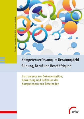 Kompetenzerfassung im Beratungsfeld Bildung, Beruf und Beschäftigung von Petersen,  Crina M., Schiersmann,  Christiane, Weber,  Peter