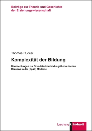 Komplexität der Bildung von Rücker,  Thomas