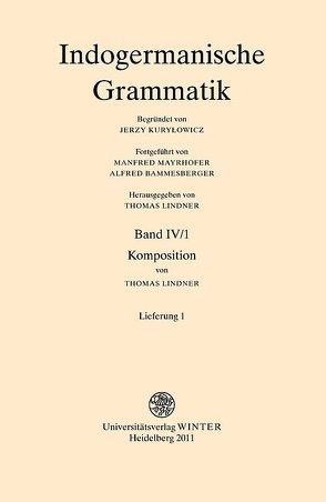 Komposition / [Lieferung 1] von Lindner,  Thomas