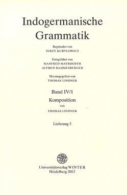 Komposition / [Lieferung 3] von Lindner,  Thomas