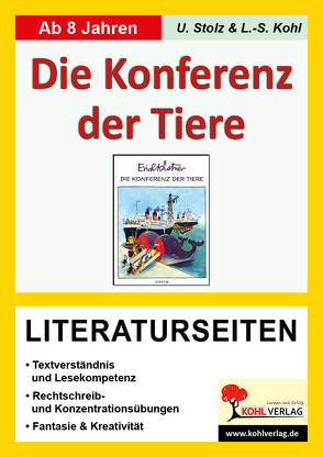 Konferenz der Tiere – Literaturseiten von Kohl,  Lynn S, Stolz,  Ulrike