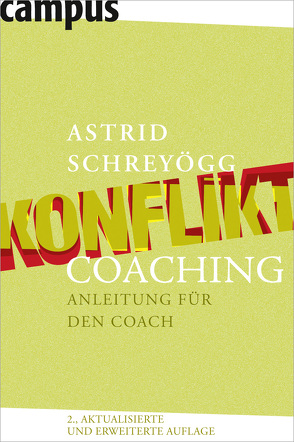 Konfliktcoaching von Schreyögg,  Astrid