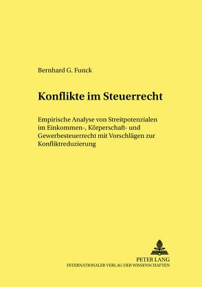 Konflikte im Steuerrecht von Funck,  Bernhard G.