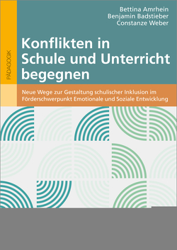 Konflikten in Schule und Unterricht begegnen von Amrhein,  Bettina, Badstieber,  Benjamin, Weber,  Constanze