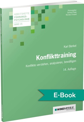 Konflikttraining von Berkel,  Karl, Crisand,  Nicolas, Raab,  Gerhard