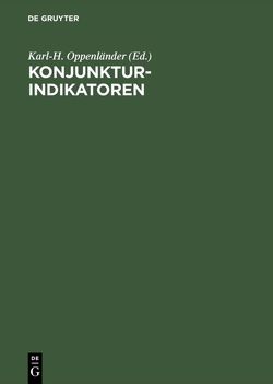 Konjunkturindikatoren von Oppenländer,  Karl-H.