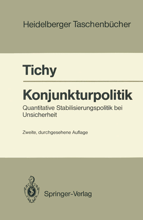 Konjunkturpolitik von Tichy,  Gunther