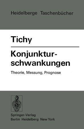 Konjunkturschwankungen von Tichy,  Gunther J.