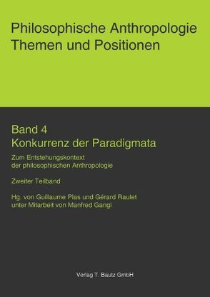 Konkurrenz der Paradigmata. von Plas,  Guillaume, Raulet,  Gérad