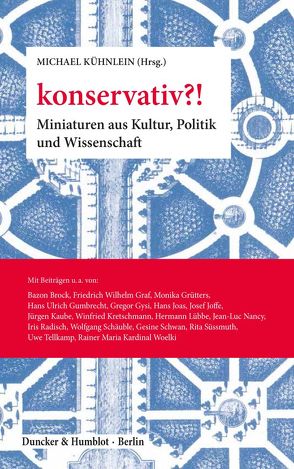 konservativ?! von Kühnlein,  Michael