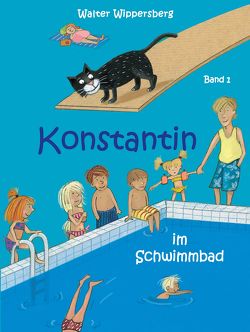 Konstantin im Schwimmbad von Wippersberg,  Walter