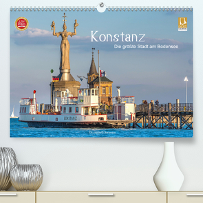 Konstanz – die größte Stadt am Bodensee (Premium, hochwertiger DIN A2 Wandkalender 2021, Kunstdruck in Hochglanz) von Di Domenico,  Giuseppe