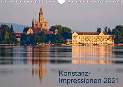 Konstanz-Impressionen (Wandkalender 2021 DIN A4 quer) von Jaenecke,  Sven