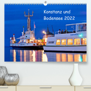 Konstanz und Bodensee 2022 (Premium, hochwertiger DIN A2 Wandkalender 2022, Kunstdruck in Hochglanz) von Jaenecke,  Sven