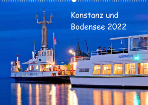 Konstanz und Bodensee 2022 (Wandkalender 2022 DIN A2 quer) von Jaenecke,  Sven