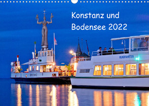 Konstanz und Bodensee 2022 (Wandkalender 2022 DIN A3 quer) von Jaenecke,  Sven