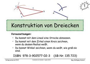 Konstruktion von Dreiecken von Steinert,  Wolfgang