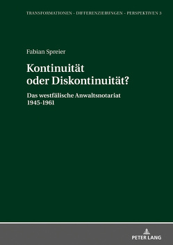 Kontinuität oder Diskontinuität? von Spreier,  Fabian