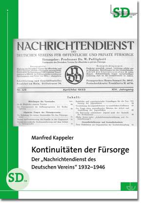 Kontinuitäten der Fürsorge von Deutscher Verein, Kappeler,  Manfred