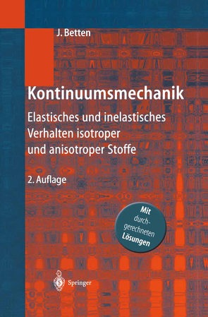 Kontinuumsmechanik von Betten,  Josef