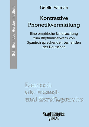 Kontrastive Phonetikvermittlung von Valman,  Giselle