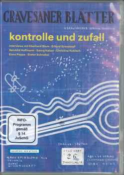 Kontrolle und Zufall von Akademie der Künste Berlin, Lammert,  Angela