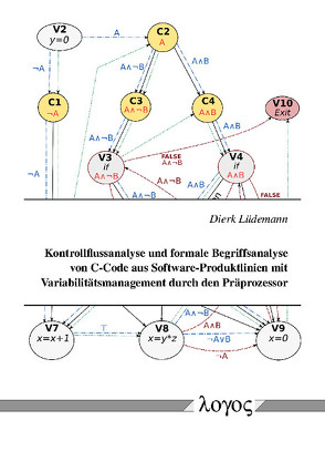 Kontrollflussanalyse und formale Begriffsanalyse von C-Code aus Software-Produktlinien mit Variabilitätsmanagement durch den Präprozessor von Lüdemann,  Dierk