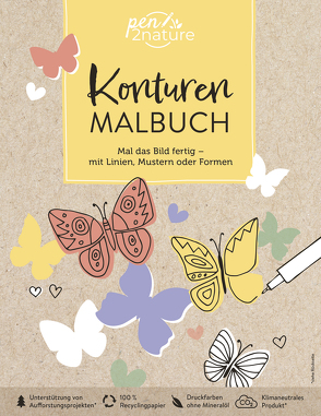 Konturen-Malbuch | Mal das Bild fertig – mit Linien, Mustern oder Formen