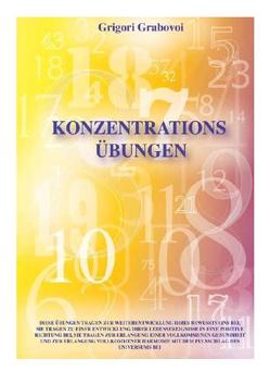 Konzentrationsübungen für 31 Tage von Grabovoi,  Grigorij