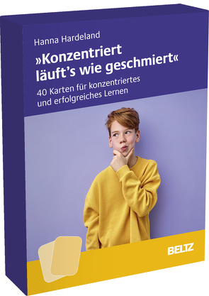 »Konzentriert läuft’s wie geschmiert« von Hardeland,  Hanna