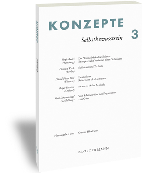 Konzepte 3 von Hindrichs,  Gunnar