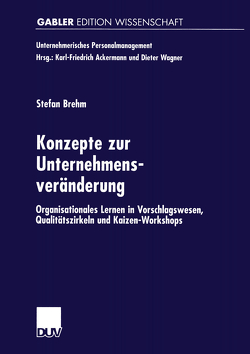 Konzepte zur Unternehmensveränderung von Brehm,  Stefan