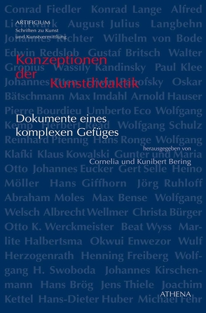 Konzeptionen der Kunstdidaktik von Bering,  Cornelia, Bering,  Kunibert