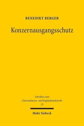 Konzernausgangsschutz von Berger,  Benedikt