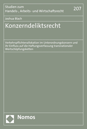 Konzerndeliktsrecht von Blach,  Joshua