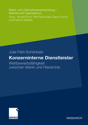 Konzerninterne Dienstleister von Pahl-Schönbein,  Julia