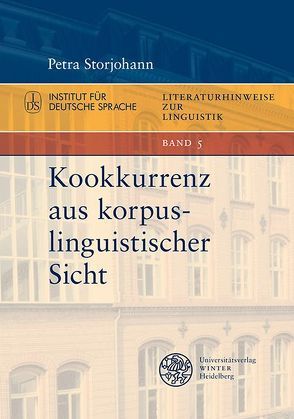 Kookkurrenz aus korpuslinguistischer Sicht von Storjohann,  Petra